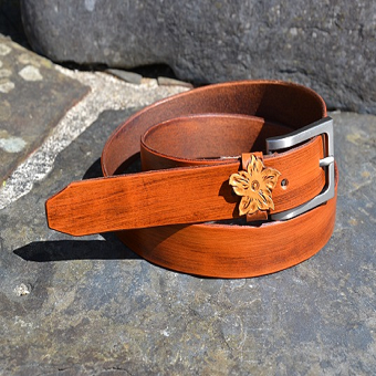 Ceinture en cuir grandes tailles